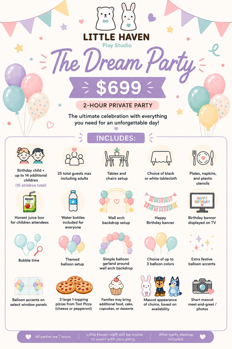 Dream Party Package